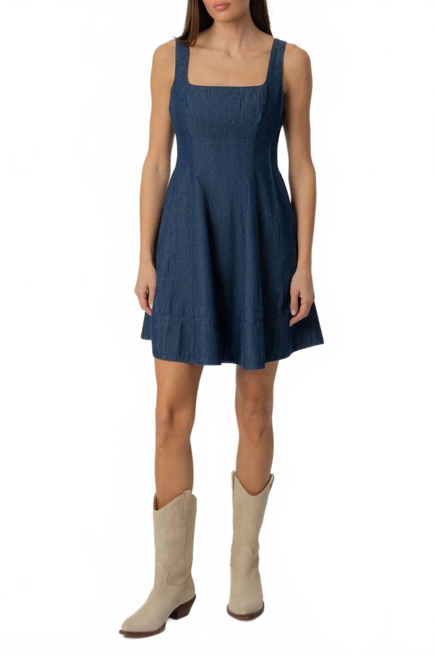NEW KUT FROM THE KLOTH amelie fit and flare dress in renovate